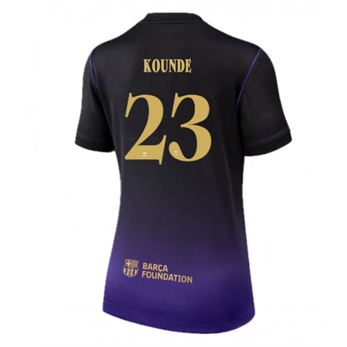 Barcelona Jules Kounde #23 Fußballbekleidung Auswärtstrikot Damen 2026-27 Kurzarm